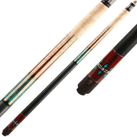 McDermott MCDG-606 58 in. Billiards Pool Cue Stick + Free Soft Case Included