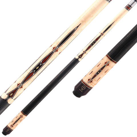 McDermott MCDG-707 58 in. Billiards Pool Cue Stick + Free Soft Case Included