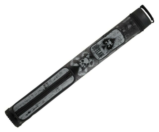 Outlaw OLB22 A 2Bx2S Black/Grey Billiards Pool Cue Stick Case