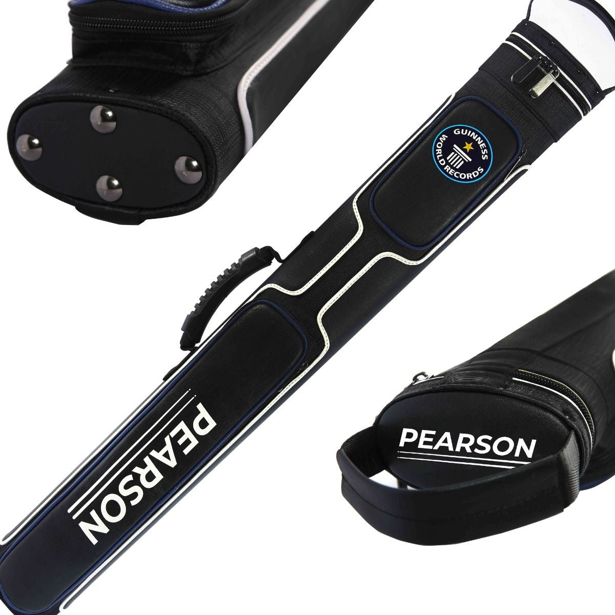 PEARSON 3Bx5S Black Guinness World Records Backpack Pool Cue Case ...