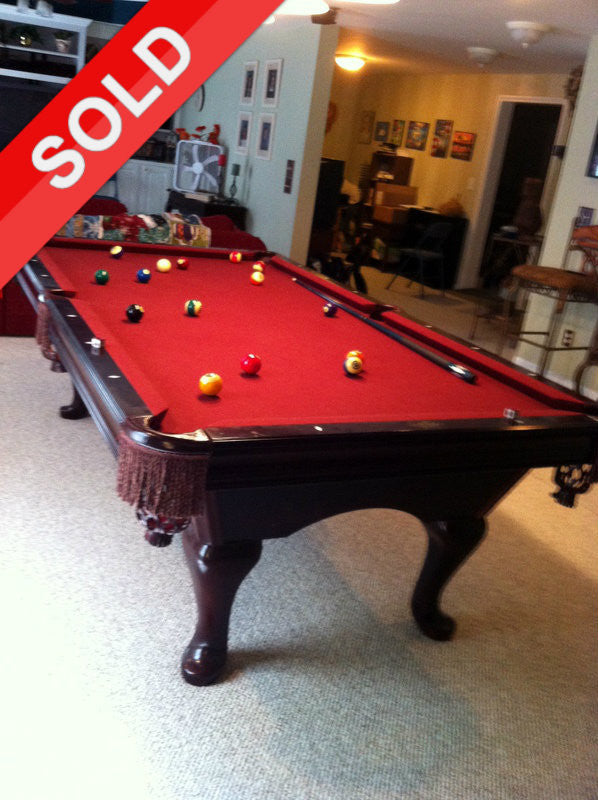 Used 8' Brunswick Bradford Pool Table