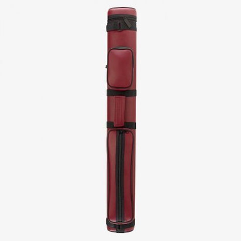 Pro Series PR22VRD 2Bx2S Red Billiards Pool Cue Stick Case