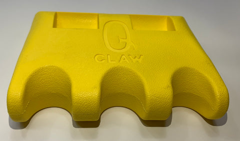 Q-claw 3 Cue Holder - Yellow W/ Coin Slot