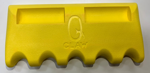Q-claw 5 Cue Holder - Yellow W/ Coin Slot