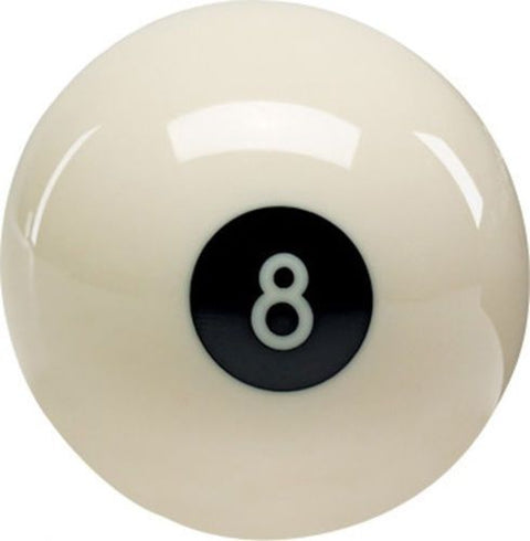 Genuine Aramith Brand Reverse White Eight 8 Ball Pool/Billiard Novelty Ball