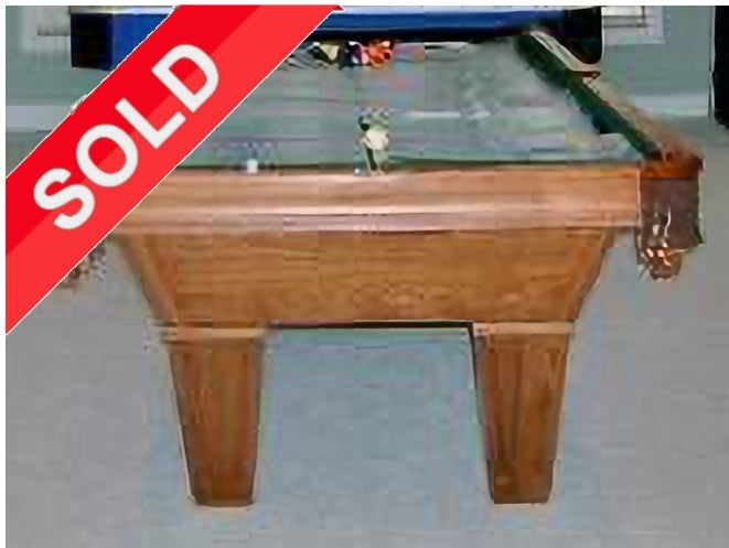(SOLD) Used 8' Brunswick Brookstone Pool Table