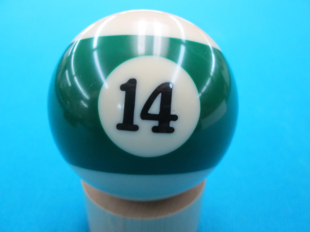 Single #14 Billiard Pool Ball Replacement 2.25 inch Regular Size Standard 2 1/4"