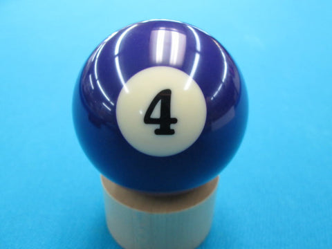 Single #4 Billiard Pool Ball Replacement 2.25 inch Regular Size Standard 2 1/4"