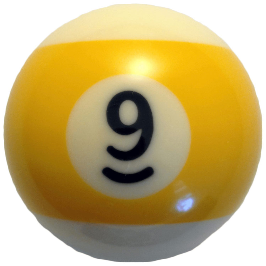 Single #9 Billiard Pool Ball Replacement 2.25 inch Regular Size Standard 2 1/4"