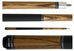 Action RNG07 Honey Colored Zebra Wood Pool Cue Stick
