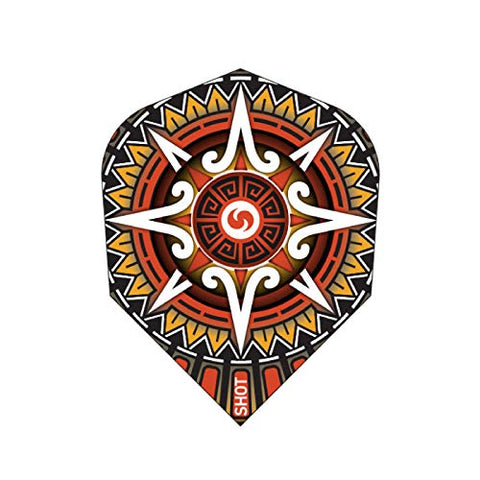Shot! Darts SF6573 Fire Fusion Dart Flight Set - Small Standard