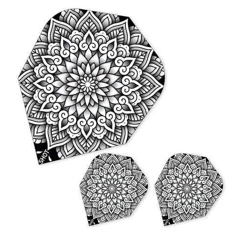 Shot! Darts SF6577 Henna Dart Flight Set - Small Standard