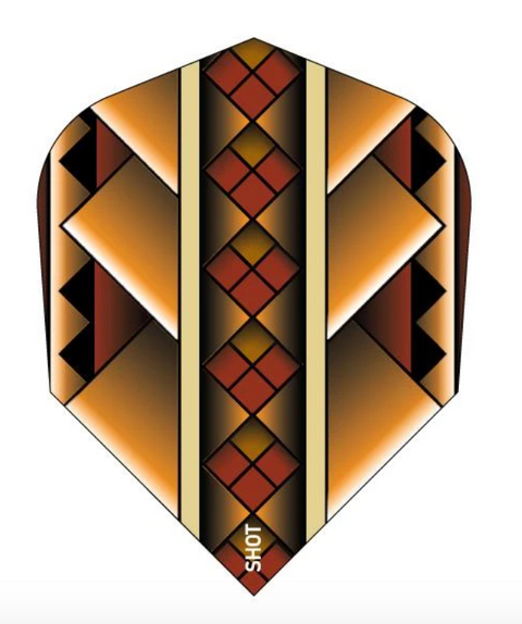 Shot! Darts SF6591 Scimitar Dart Flight Set - Small Standard