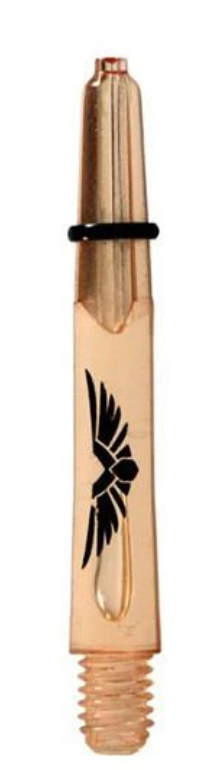 Shot! Darts SM3668S Eagle Claw Shaft Copper Orange with ring-Short