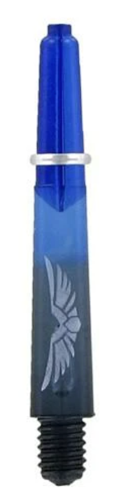 Shot! Darts SM3674S Eagle Claw Shaft Blue/Black with ring-Short
