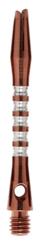 Shot! Darts SM3681I Aluminium Anodised Pyramid Shaft Copper-Inbetween