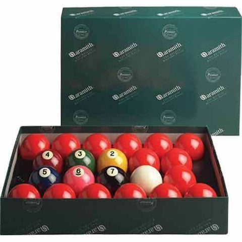 Belgian Aramith Premier Snooker Balls 2 1/8 inch w/ Numbers - FAST SHIPPING!