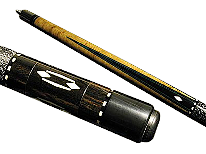 Schon STL10 Two-Piece Birdseye Maple/Ebony Cue Stick - coolpooltables.com