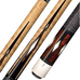 Schon STL12 Two-Piece Ebony/Chechen Wood Pool Cue
