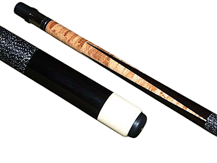 Schon STL4 Two-Piece Birdseye Maple w/Ebony Cue Stick - coolpooltables.com