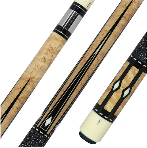 Schon STL8 Two-Piece Ebony/Birdseye Maple Cue Stick
