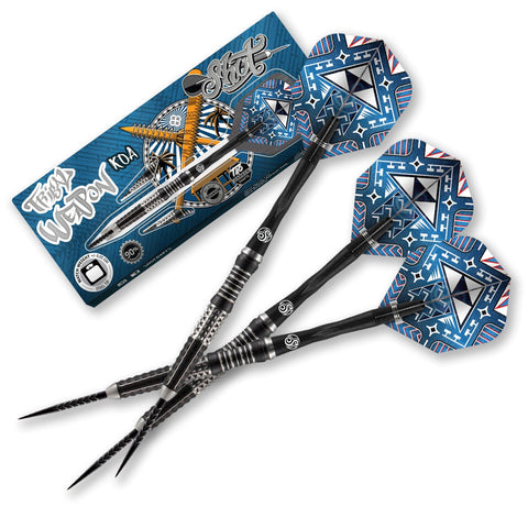 Tribal Weapon Koa Steel Tip Dart Set 24gm