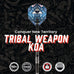 Tribal Weapon Koa Steel Tip Dart Set 24gm