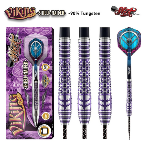 Viking Shield-Maiden Steel Tip Dart Set 25gm