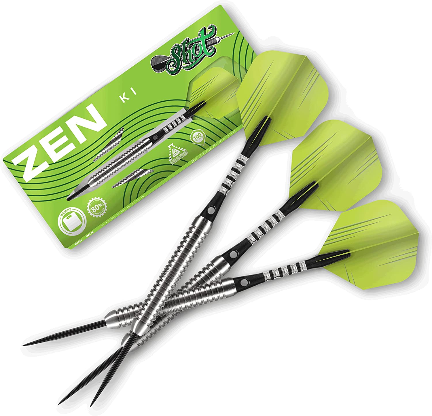 Zen Ki Steel Tip Dart Set 24gm